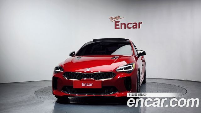 Kia Stinger из Кореи Encar