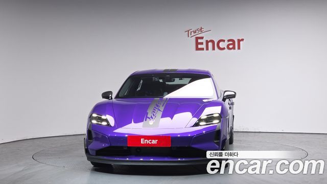 Porsche Taycan из Кореи Encar