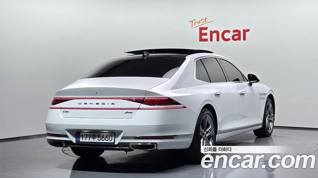 Genesis G90 Gasoline 3.5 Turbo AWD — пробег 57 409 км — фото 2 из 5