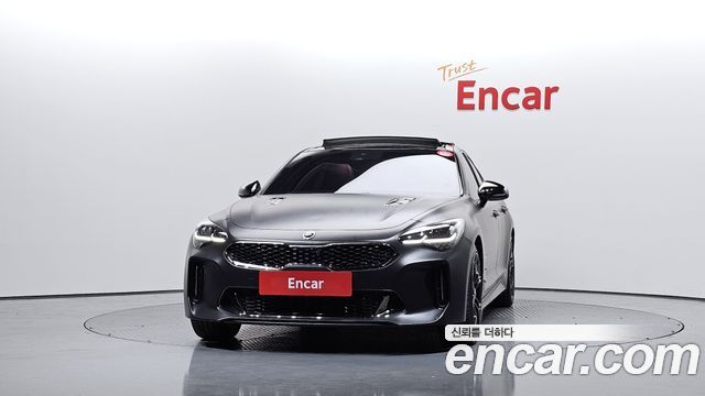 Kia Stinger из Кореи Encar