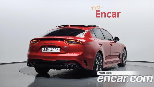 Kia Stinger из Кореи Encar