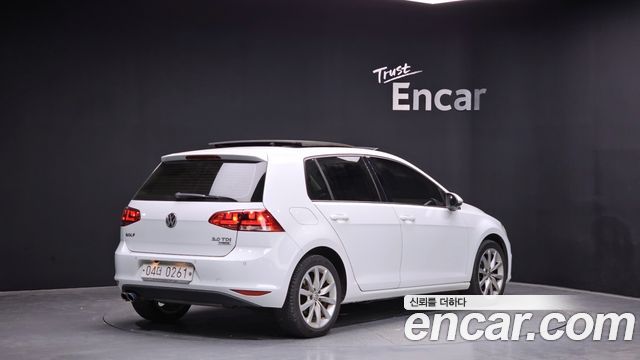 Volkswagen Golf из Кореи Encar