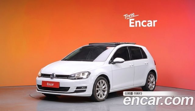 Volkswagen Golf из Кореи Encar