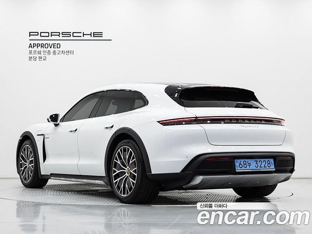 Porsche Taycan из Кореи Encar