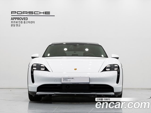 Porsche Taycan из Кореи Encar