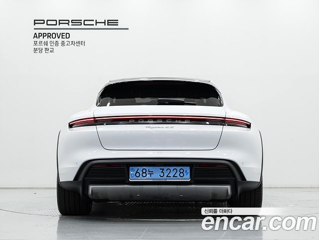 Porsche Taycan из Кореи Encar