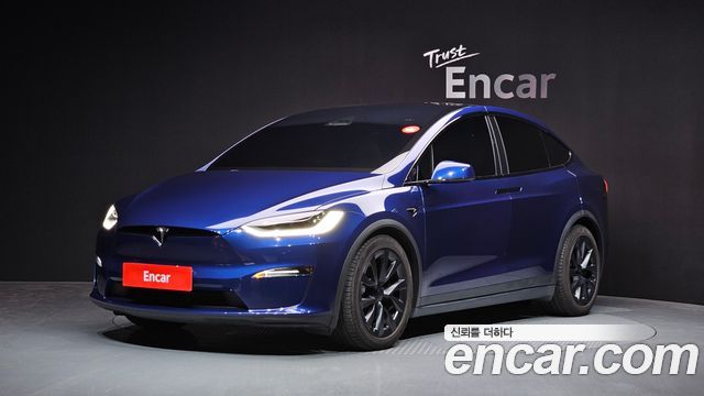 Tesla Model X из Кореи Encar
