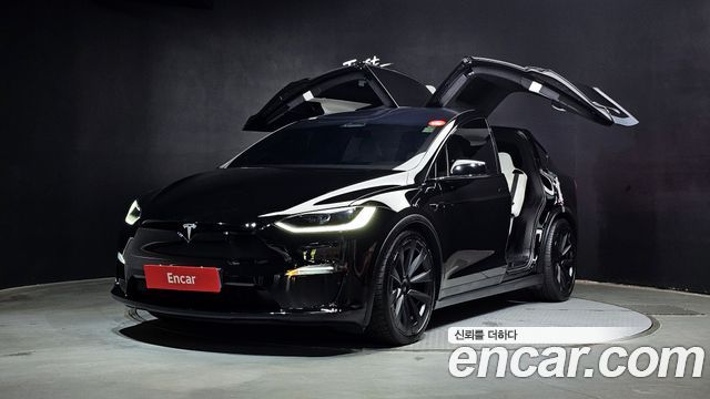 Tesla Model X из Кореи Encar