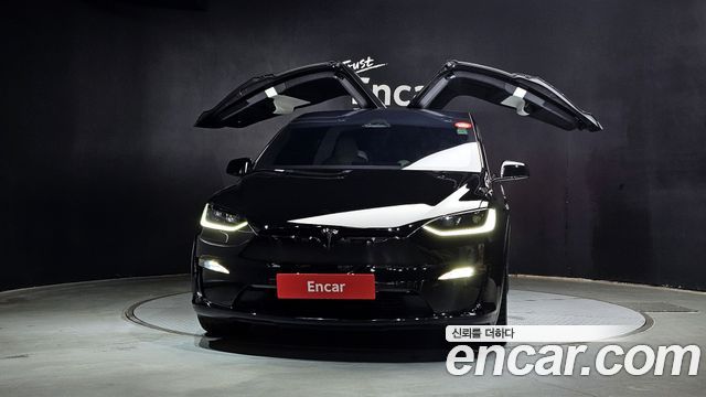 Tesla Model X из Кореи Encar