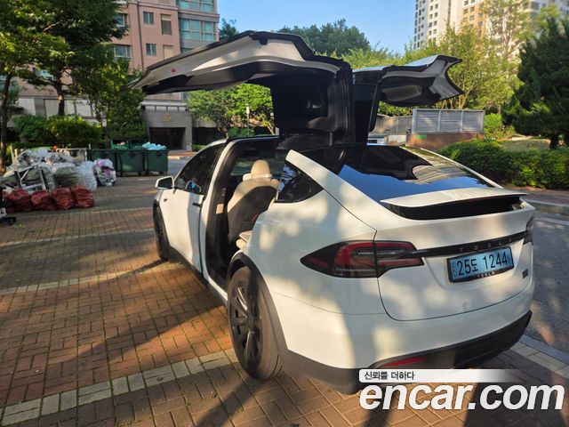 Tesla Model X из Кореи Encar