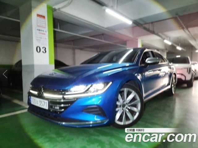 Volkswagen Arteon из Кореи Encar
