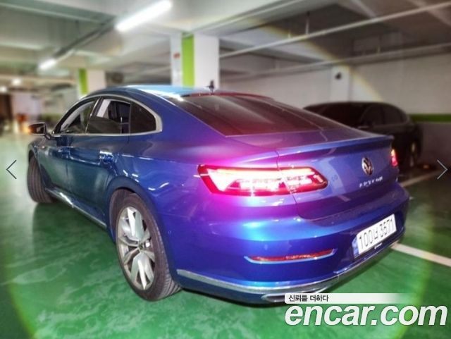 Volkswagen Arteon из Кореи Encar