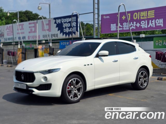 Maserati Levante из Кореи Encar
