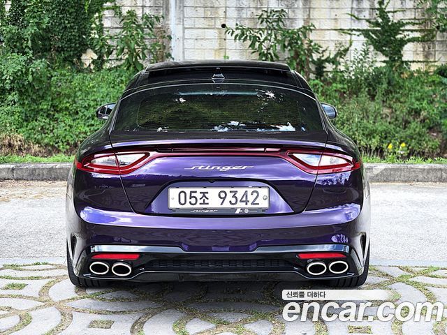 Kia Stinger из Кореи Encar