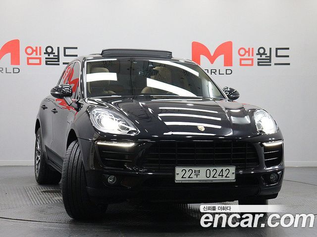 Porsche Macan из Кореи Encar