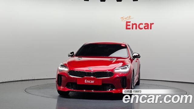 Kia Stinger из Кореи Encar
