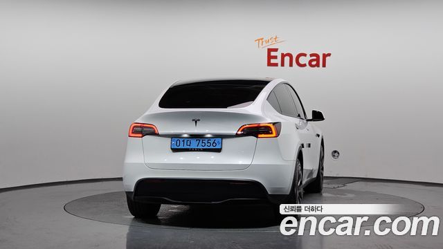 Tesla Model Y из Кореи Encar