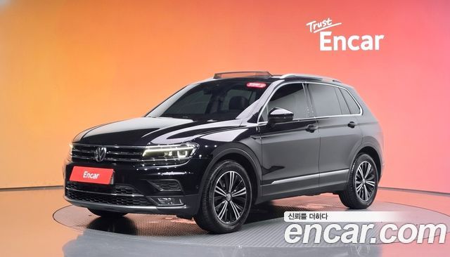 Volkswagen Tiguan из Кореи Encar