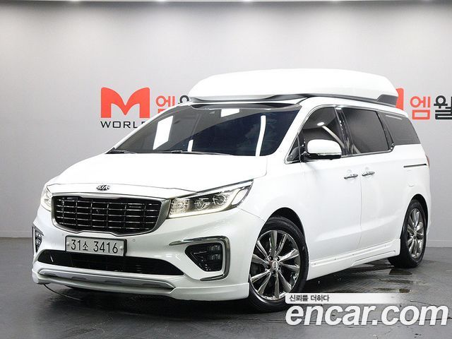 Kia Carnival из Кореи Encar