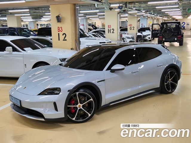 Porsche Taycan из Кореи Encar