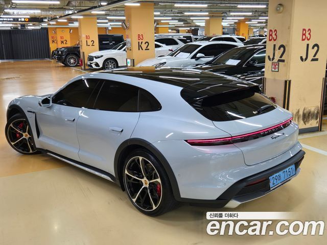 Porsche Taycan из Кореи Encar