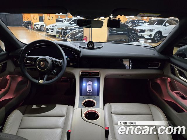 Porsche Taycan из Кореи Encar