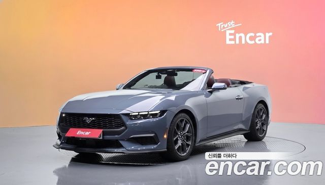 Ford Mustang 2.3 Ecoboost Premium Convertible — пробег 2 063 км — фото 1 из 5