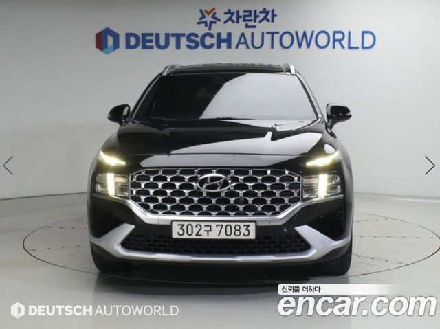 Hyundai Santafe из Кореи Encar