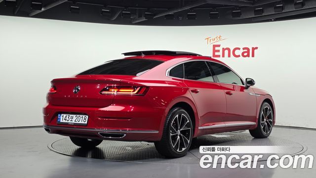 Volkswagen Arteon из Кореи Encar