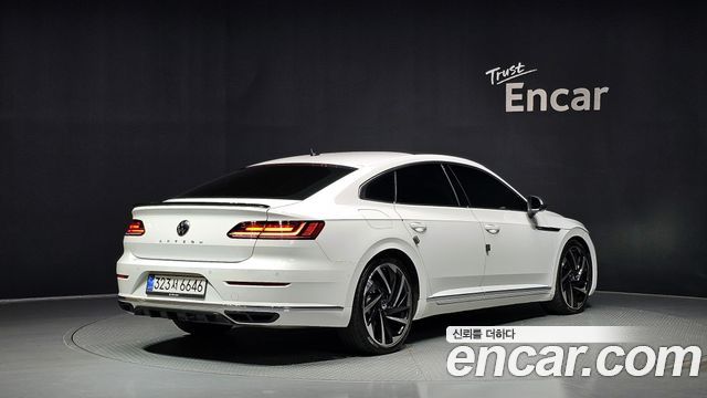 Volkswagen Arteon из Кореи Encar