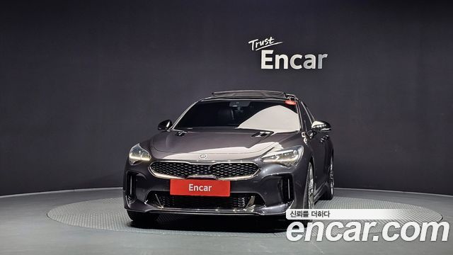 Kia Stinger из Кореи Encar