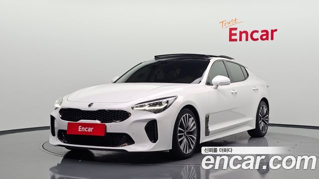Kia Stinger из Кореи Encar