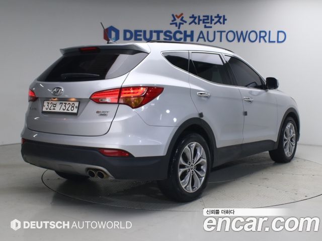 Hyundai Santafe Diesel(e-VGT) 2.2 4WD Exclusive — пробег 93 583 км — фото 3 из 5