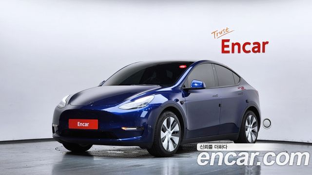 Tesla Model Y Long Range AWD — пробег 73 462 км — фото 1 из 5