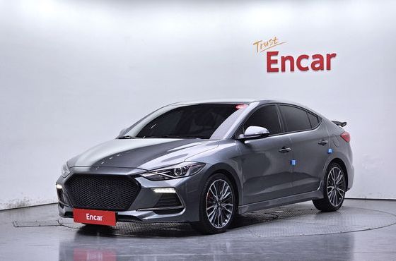 Hyundai AVANTE 1.6 Turbo Sport — пробег 87 557 км — фото 1 из 5