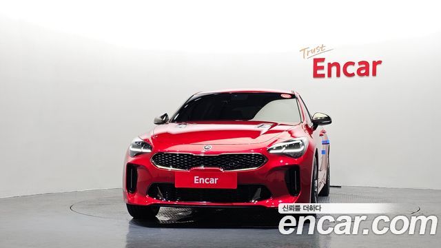 Kia Stinger из Кореи Encar