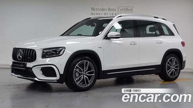 Mercedes-Benz GLB-Class AMG GLB35 4MATIC — пробег 19 км — фото 1 из 5