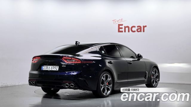 Kia Stinger из Кореи Encar