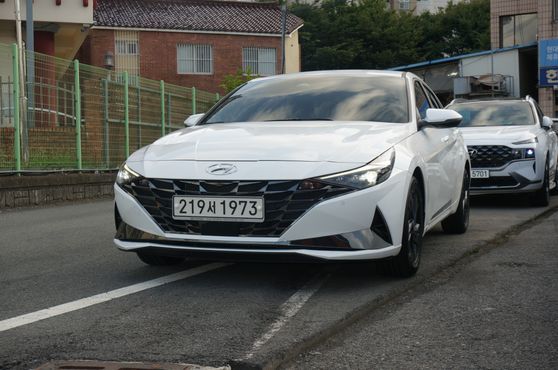 Hyundai AVANTE 1.6 Inspiration — пробег 62 855 км — фото 1 из 5