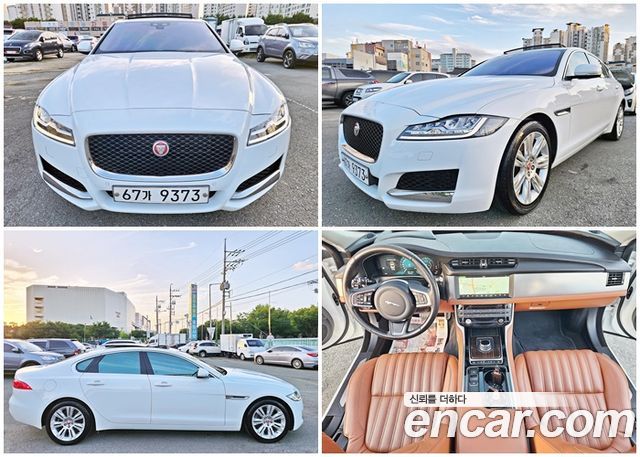 Jaguar XF из Кореи Encar