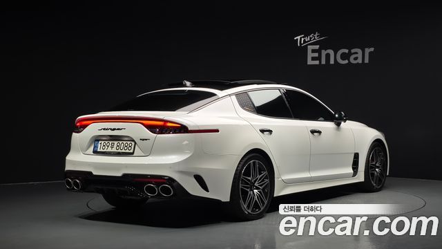 Kia Stinger из Кореи Encar