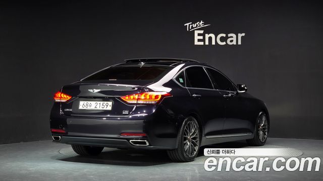 Hyundai Genesis из Кореи Encar
