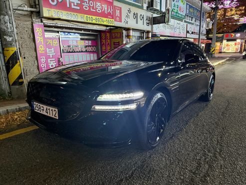 Genesis G80 Gasoline 2.5 Turbo AWD Black — пробег 18 000 км — фото 2 из 5