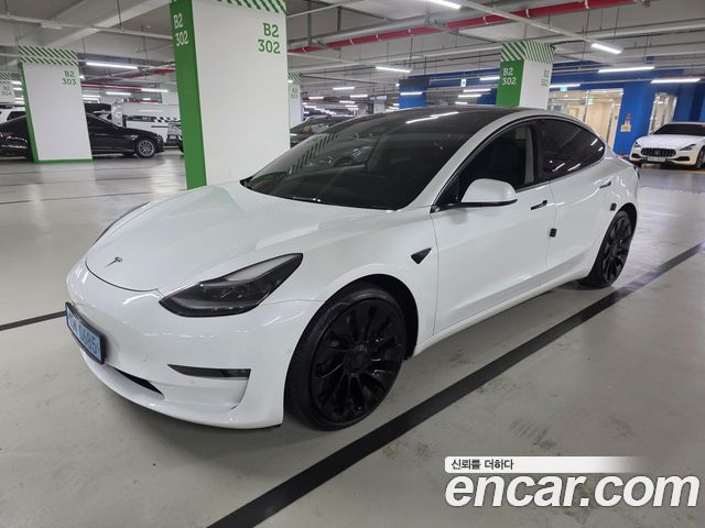 Tesla Model 3 из Кореи Encar