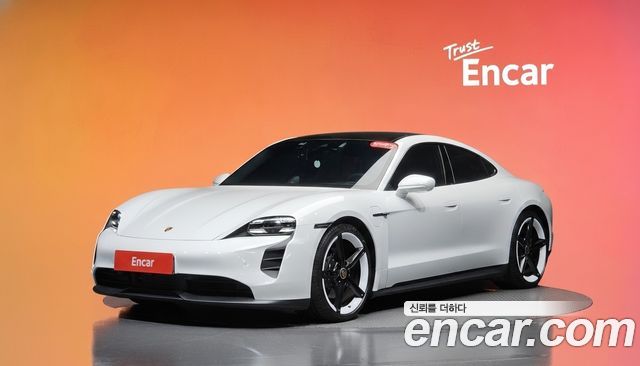Porsche Taycan из Кореи Encar