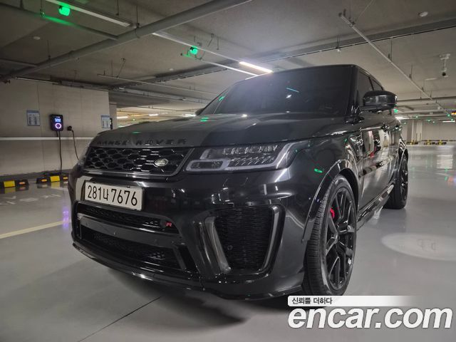 Land Rover Range Rover Sport 5.0 SVR — пробег 69 790 км — фото 1 из 5