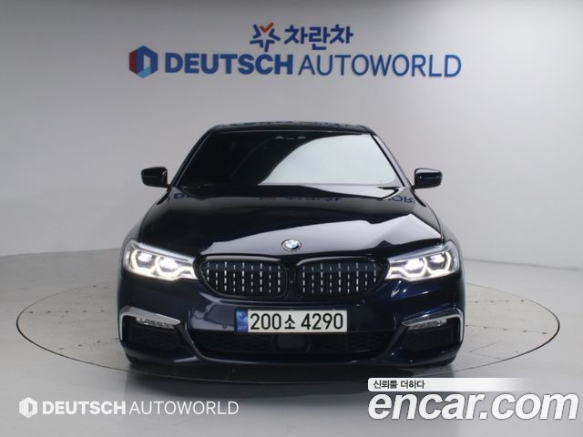BMW 5-Series 520d xDrive M Sport Package Plus — пробег 152 124 км — фото 1 из 5