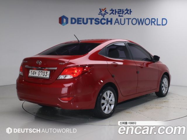 Hyundai Accent из Кореи Encar