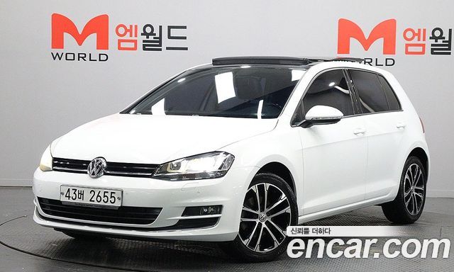 Volkswagen Golf из Кореи Encar