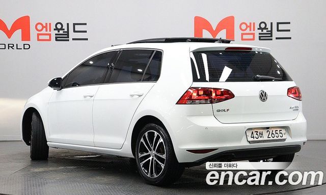 Volkswagen Golf из Кореи Encar